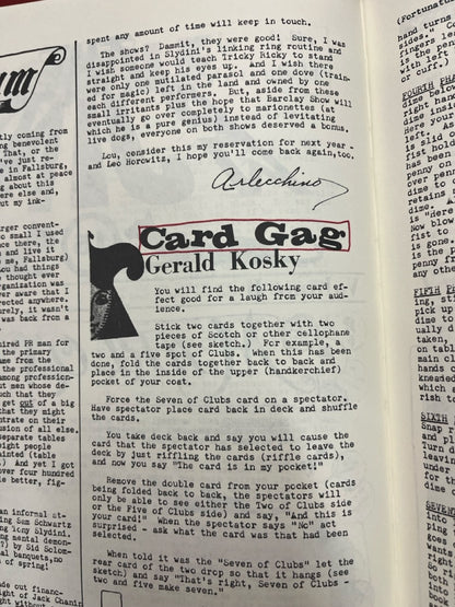 The New Jinx - Bill Madsen (Kaufman & Co. Reprint)