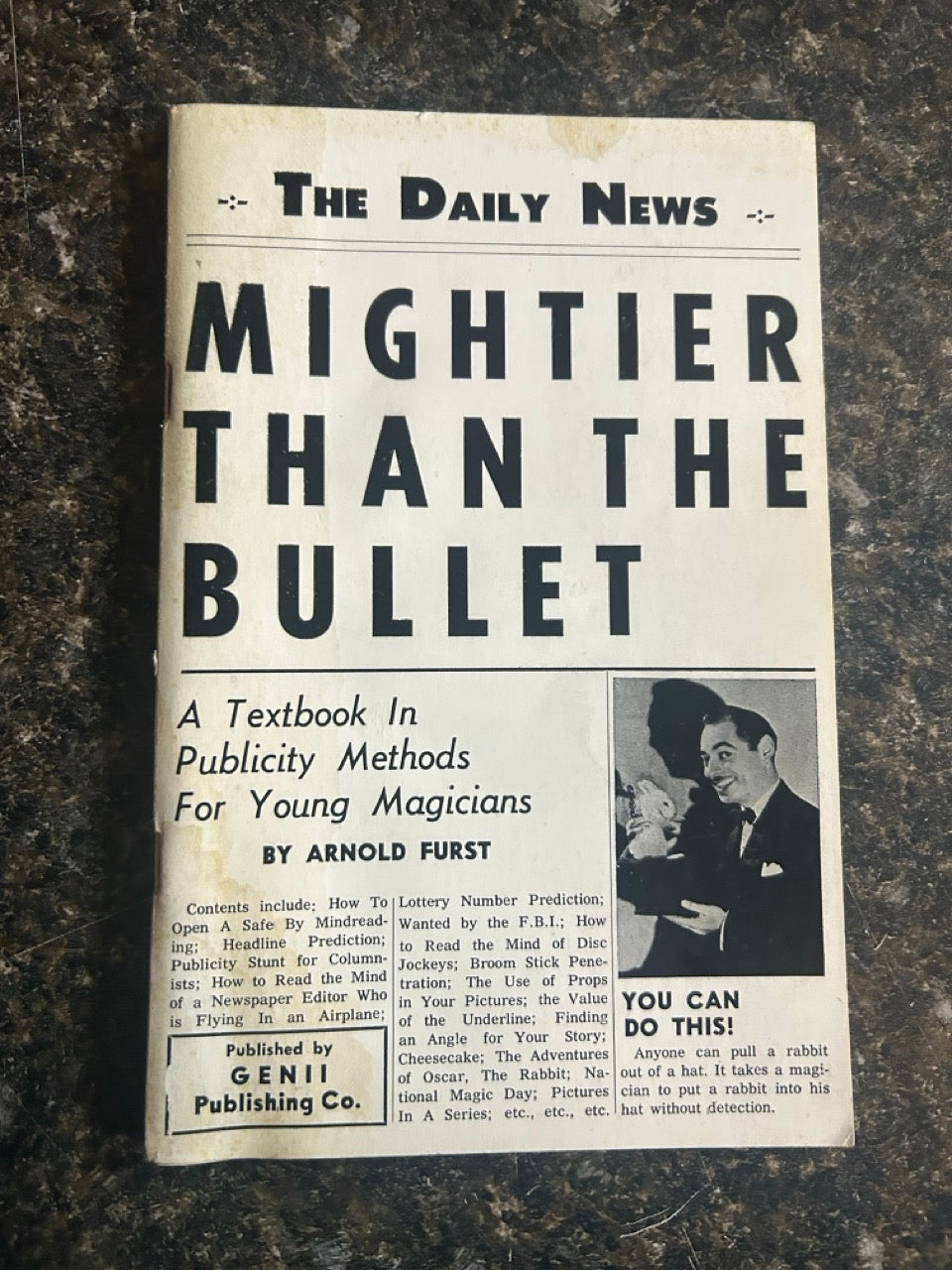 Mightier Than The Bullet - Arnold Furst