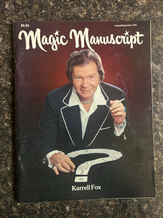 Magic Manuscript (Karrell Fox cover) - 1981