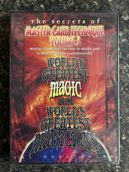TWGM: The Secrets of Master Card Technique, Vol.3 - DVD