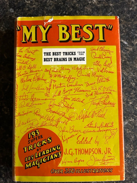 'My Best" -  J. G. Thompson, Jr.