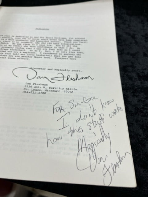 Close-Up with Dan Fleshman: Lecture #2 - SIGNED