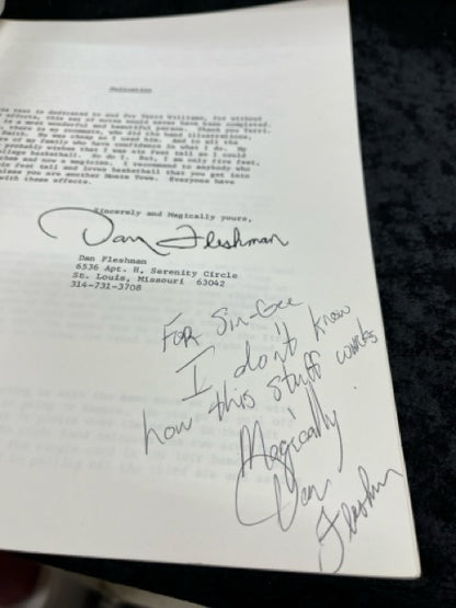 Close-Up with Dan Fleshman: Lecture #2 - SIGNED