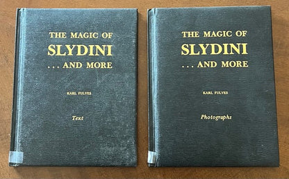 The Magic of Slydini...And More (2 volumes) - Karl Fulves (SIGNED by Slydini)