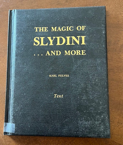 The Magic of Slydini...And More (2 volumes) - Karl Fulves (SIGNED by Slydini)