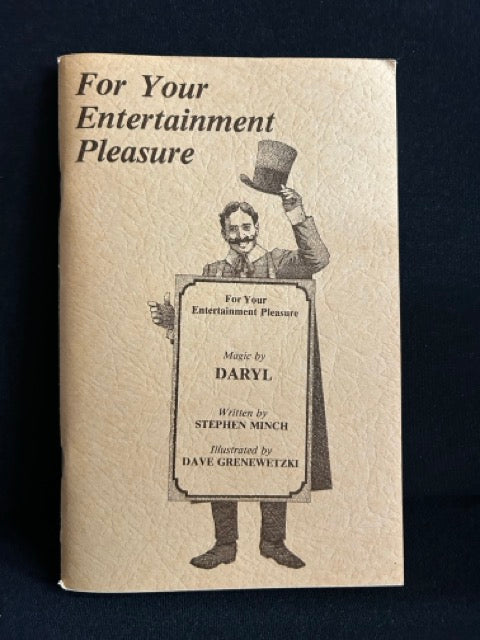 Daryl's For Your Entertainment Pleasure - Stephen Minch (softcover)