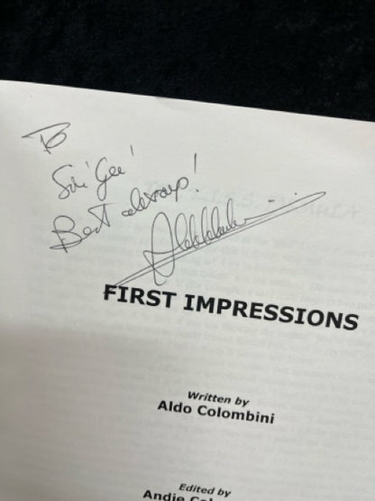 First Impressions - Aldo Colombini - SIGNED
