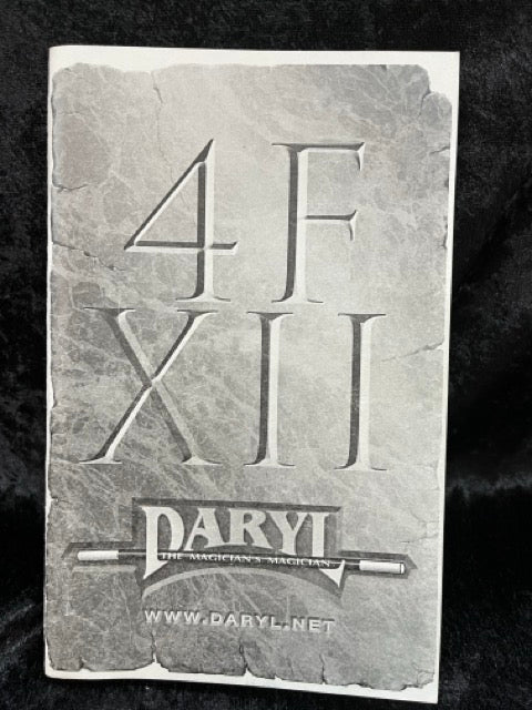 4F XII - Daryl (English Language) - SIGNED