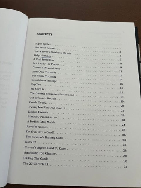 My (Almost) 50 Years in Magic - Tom Craven