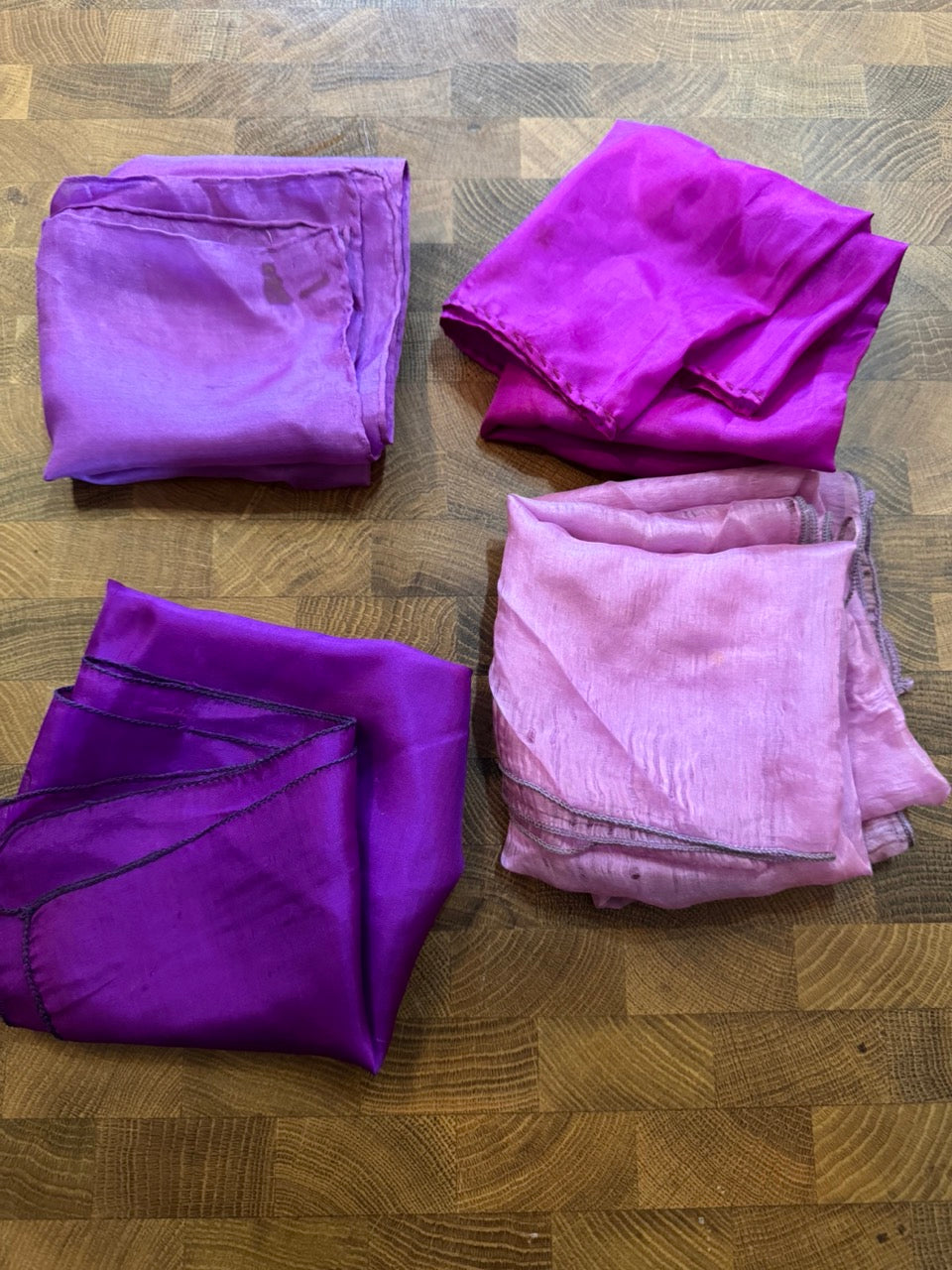 Purple Silk Lot