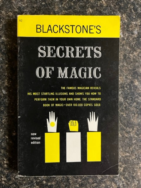 Blackstone's Secrets of Magic - Harry Blackstone (paperback)