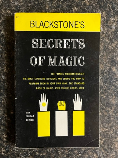 Blackstone's Secrets of Magic - Harry Blackstone (paperback)