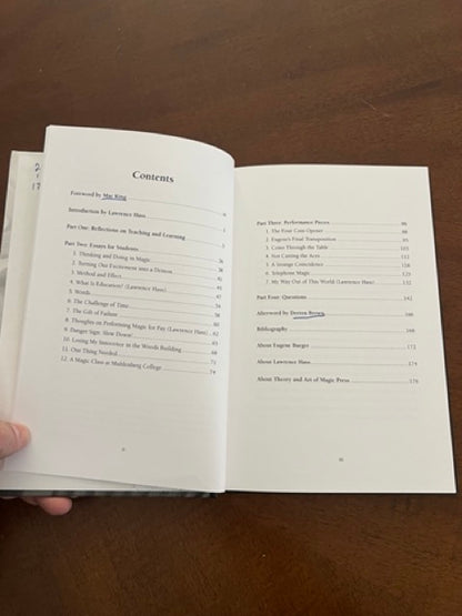 Teaching Magic  - Eugene Burger & Lawrence Hass