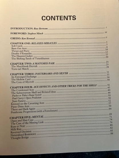 Ken Krenzel's Close-Up Impact! - Stephen Minch