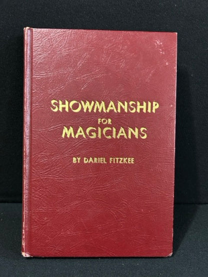 Showmanship for Magicians - Dariel Fitzkee (1st edition)