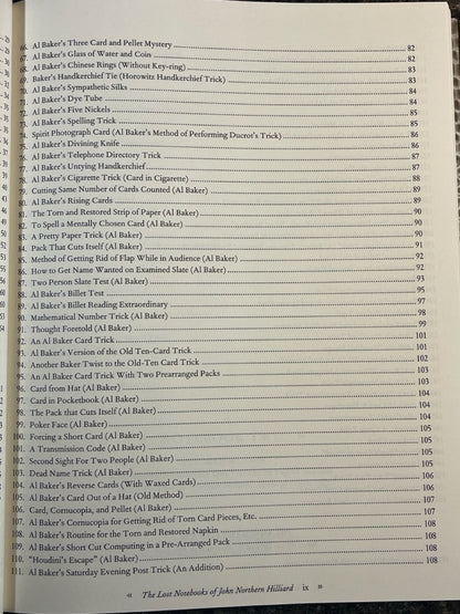 The Lost Notebooks of John Northern Hilliard - Genii Corporation (USED)