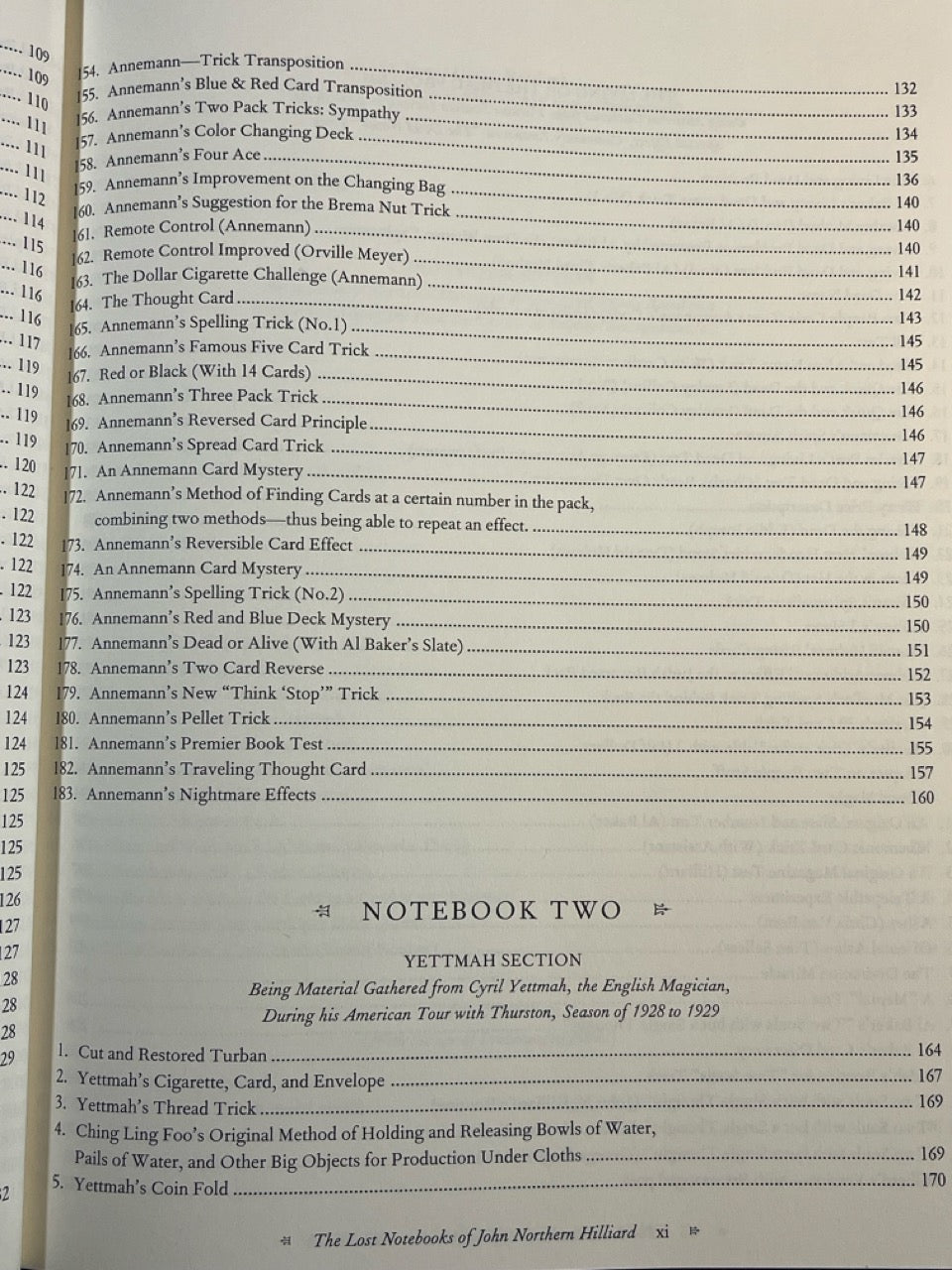 The Lost Notebooks of John Northern Hilliard - Genii Corporation (USED)