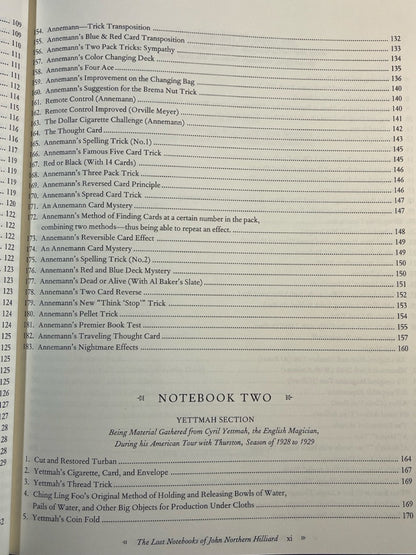 The Lost Notebooks of John Northern Hilliard - Genii Corporation (USED)