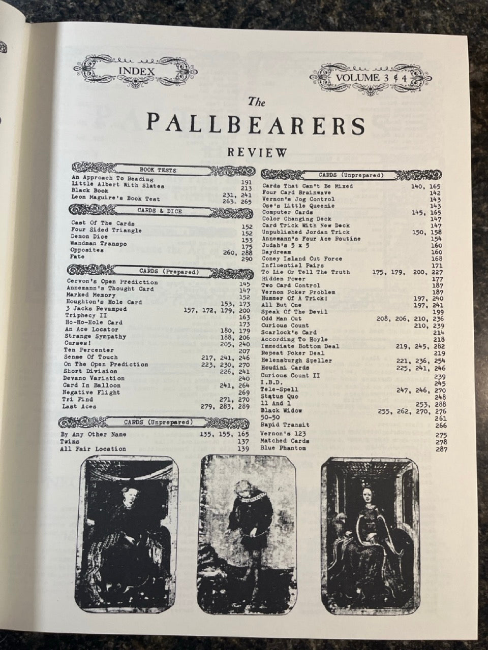 Pallbearers Review (Complete L&L Set) - Karl Fulves