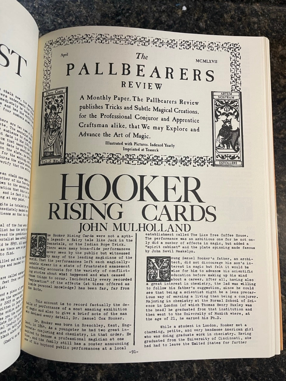 Pallbearers Review (Complete L&L Set) - Karl Fulves