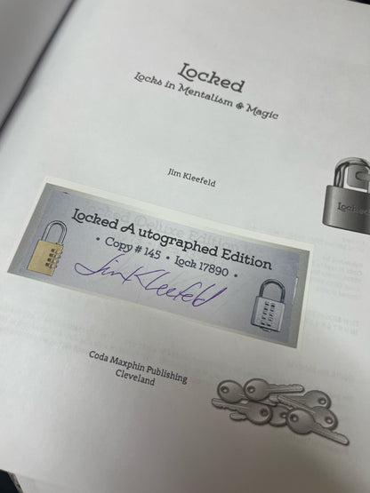 Locked (Deluxe Edition) w/ Locks, Flash Drive & Supplement - Jim Kleefeld