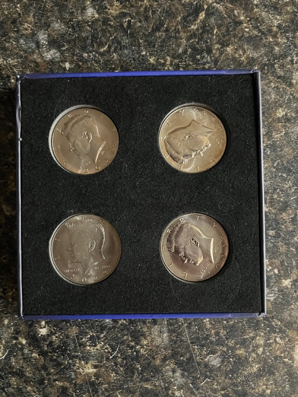 Half Dollar Coin/Shell Set - N2G (SM3)