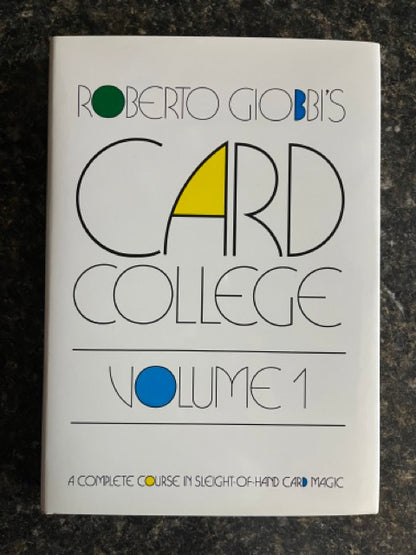 Card College Vol. 1 - Roberto Giobbi