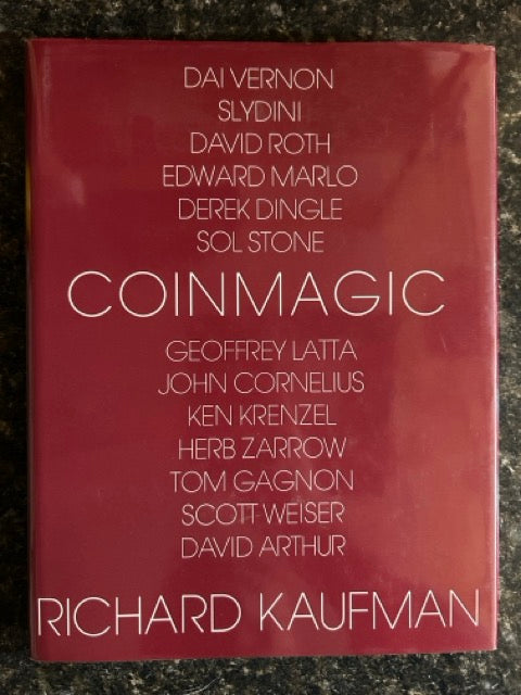 Coin Magic - Richard Kaufman - 1st Edition