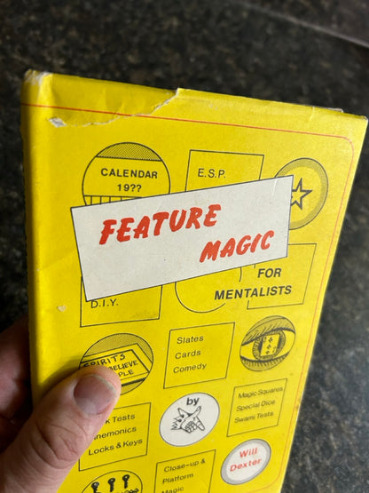 Feature Magic For Mentalists - Will Dexter