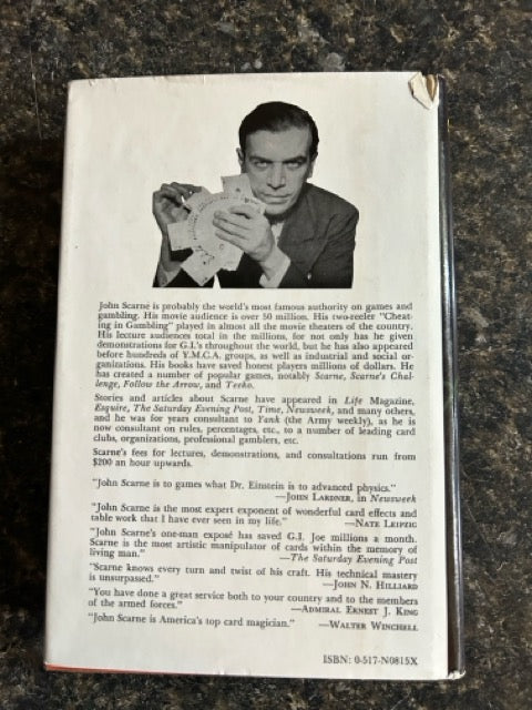 Scarne's Magic Tricks - John Scarne - HC w/dj