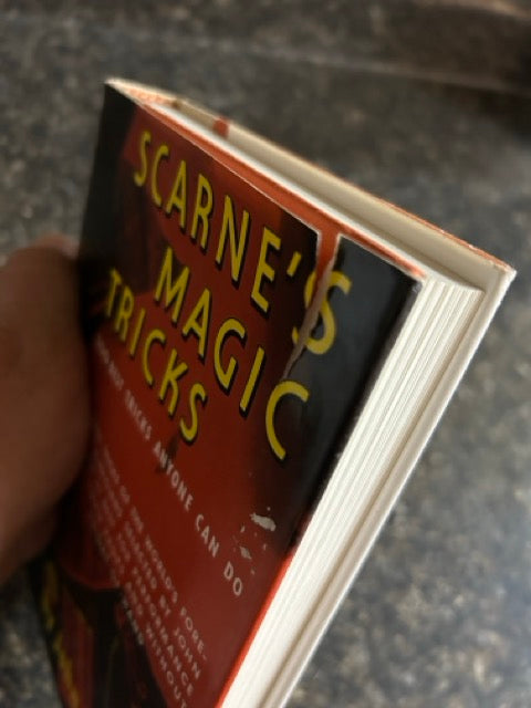 Scarne's Magic Tricks - John Scarne - HC w/dj