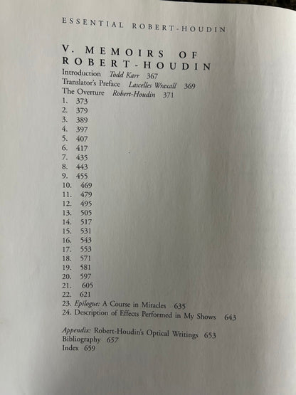 Essential Robert Houdin - Todd Karr