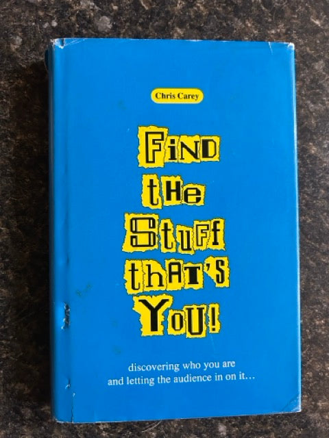 Find The Stuff That's You! - Chris Carey (USED) - SIGNED