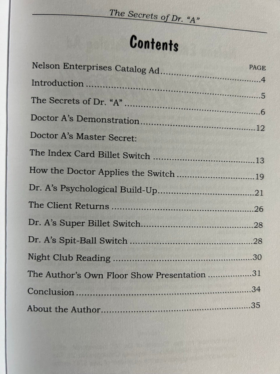 The Astounding Dr. A Prediction Reading & The Secrets of Dr. "A" - Robert Nelson