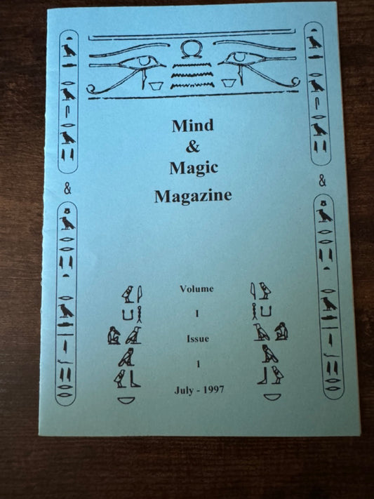 Mind & Magic Magazine - Vol. 1  Issue 1 - Ted Lesley