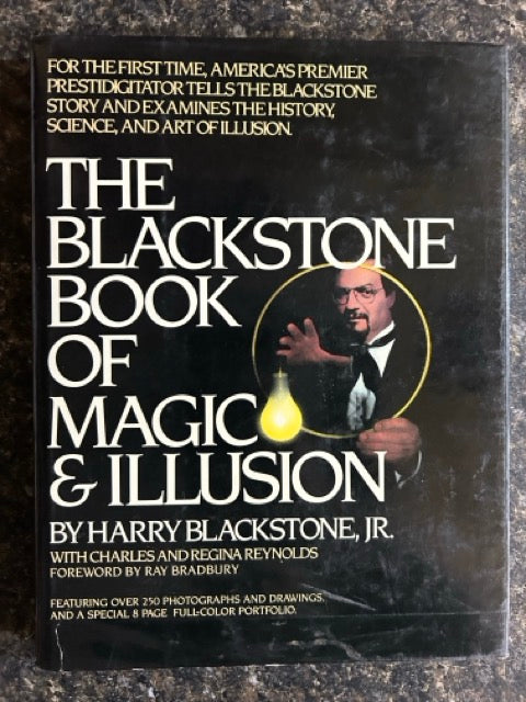 The Blackstone Book of Magic and Illusion - Harry Blackstone, Jr (HC) - SIGNED