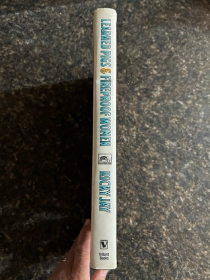 Learned Pigs & Fireproof Women - Ricky Jay (Hardcover, LIKE NEW)