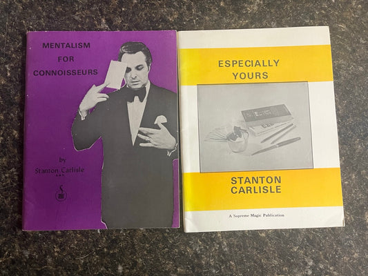 Mentalism for Connoisseurs/ ESPecially Yours - Stanton Carlisle