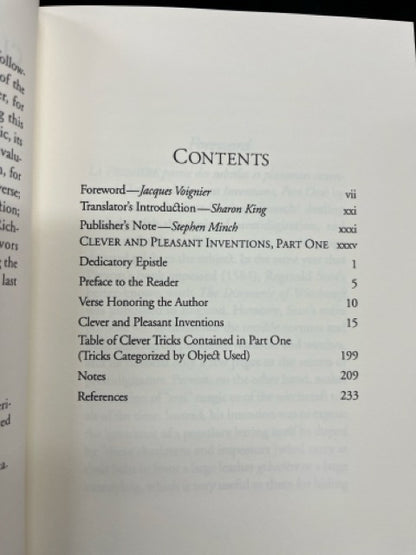 Clever And Pleasant Inventions - J. Prevost