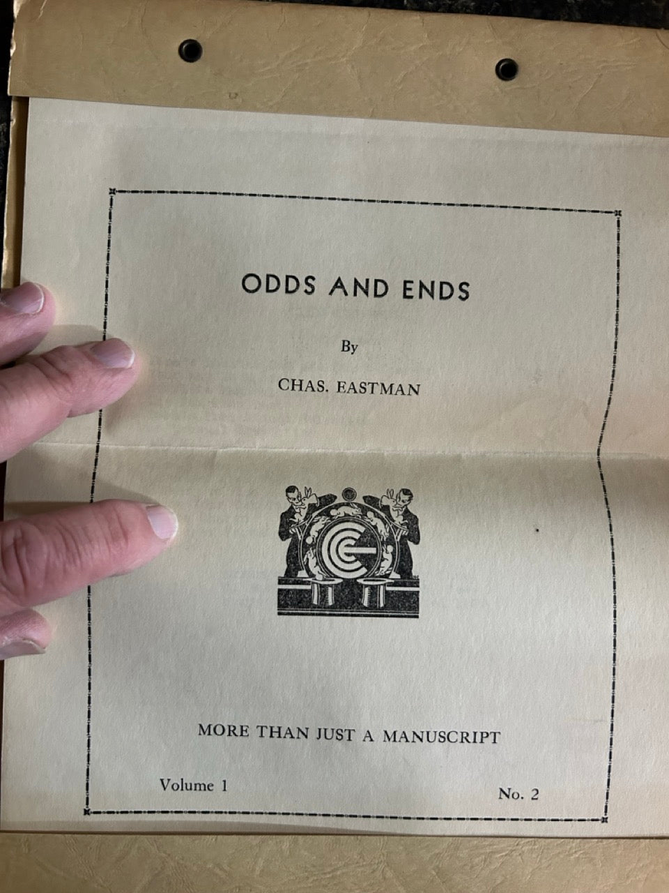 Odds And Ends - Charles C. Eastman