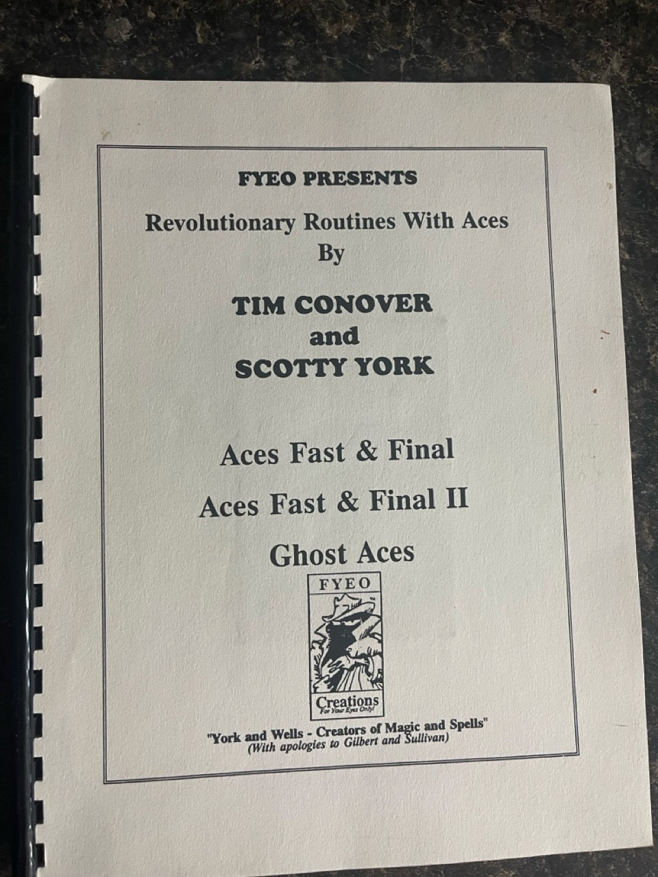 Revolutionary Routines With Aces - Scotty York & Tim Conover