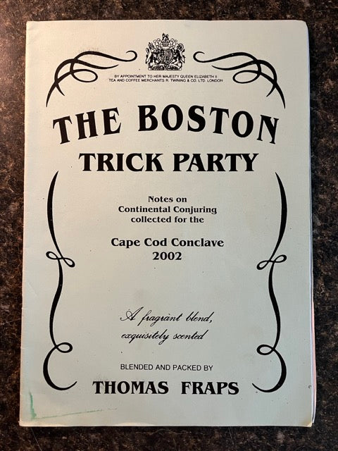 The Boston Trick Party - Thomas Fraps