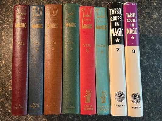 Tarbell Course in Magic Vol.1-8 - Harlan Tarbell - SIGNED
