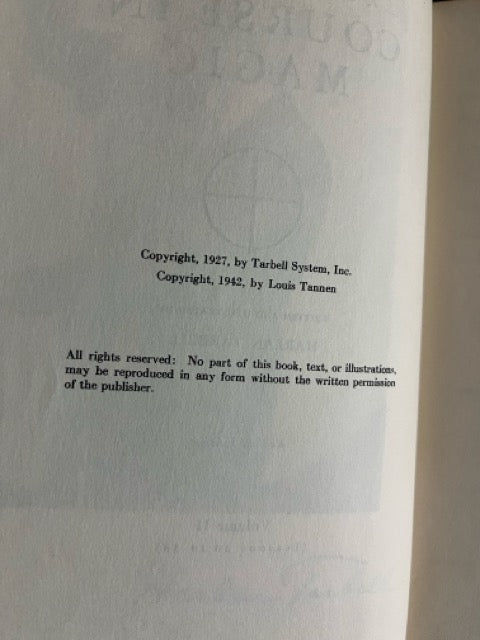 Tarbell Course in Magic Vol.1-8 - Harlan Tarbell - SIGNED