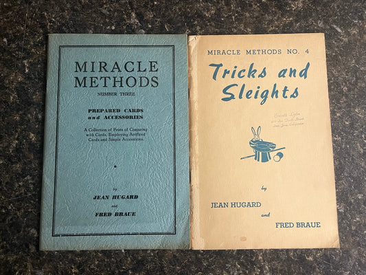 Miracle Methods Numbers 3 and 4 - Hugard & Braue