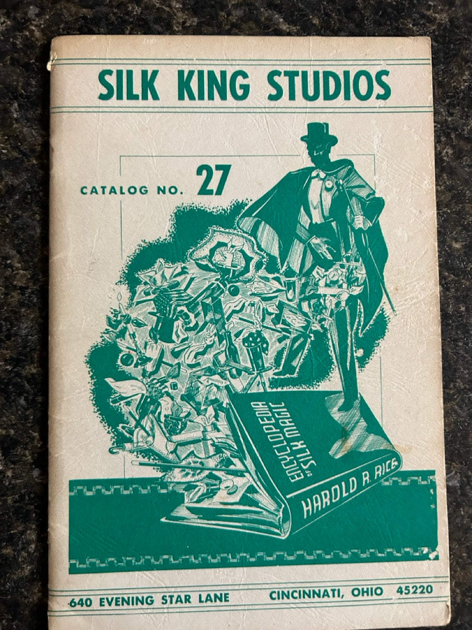 Silk King Studios Catalog #27 - Harold Rice