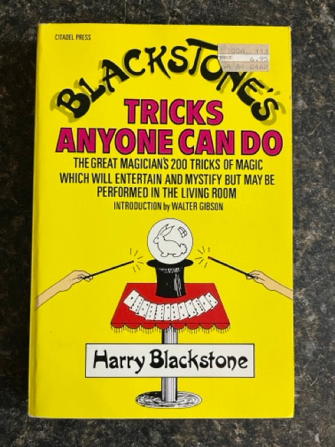 Blackstone's Tricks Anyone Can Do - Harry Blackstone