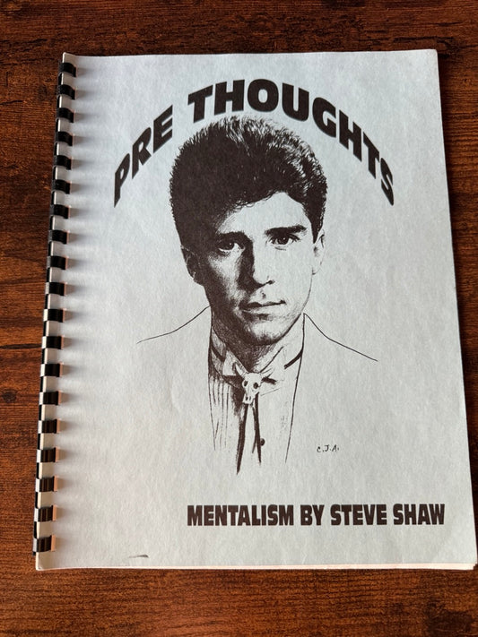 Pre Thoughts - Steve Shaw