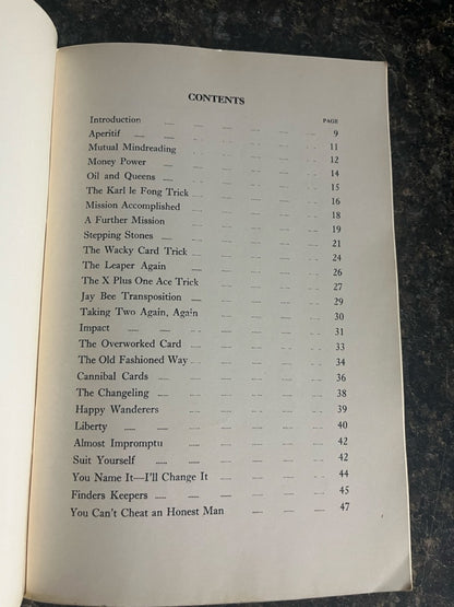 The Devil's Plaything, Cardboard Charades - Roy Walton
