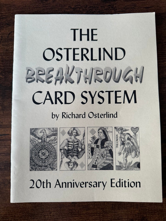 The Osterlind Breakthough Card System (20th Anniversary edition)- Richard Osterlind